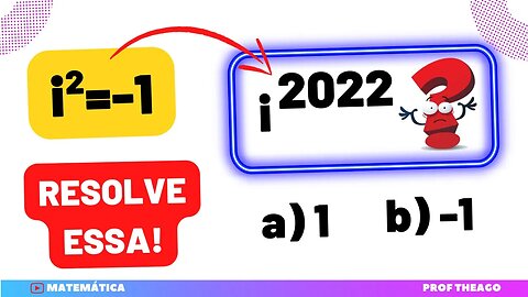 ( PEGA A VISÃO) Potência da Unidade Imaginária i | Números complexos | @Professor Theago