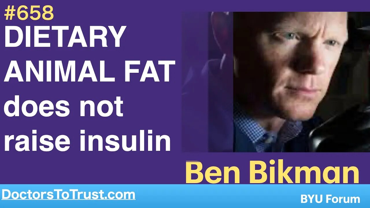 BEN BIKMAN | classic | Dietary Animal Fat does not raise insulin