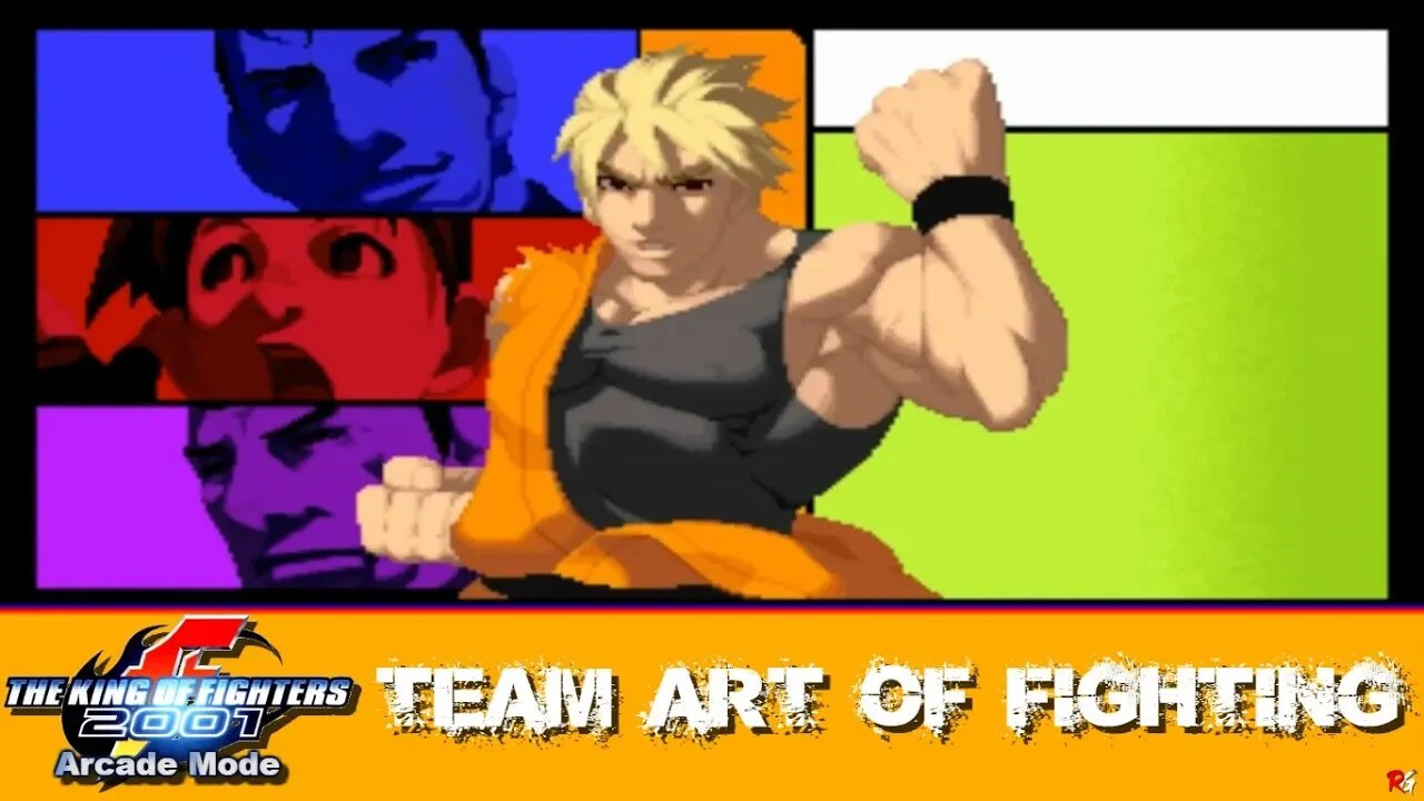 The King of Fighters 2001: Arcade Mode - Team Art of Fighting