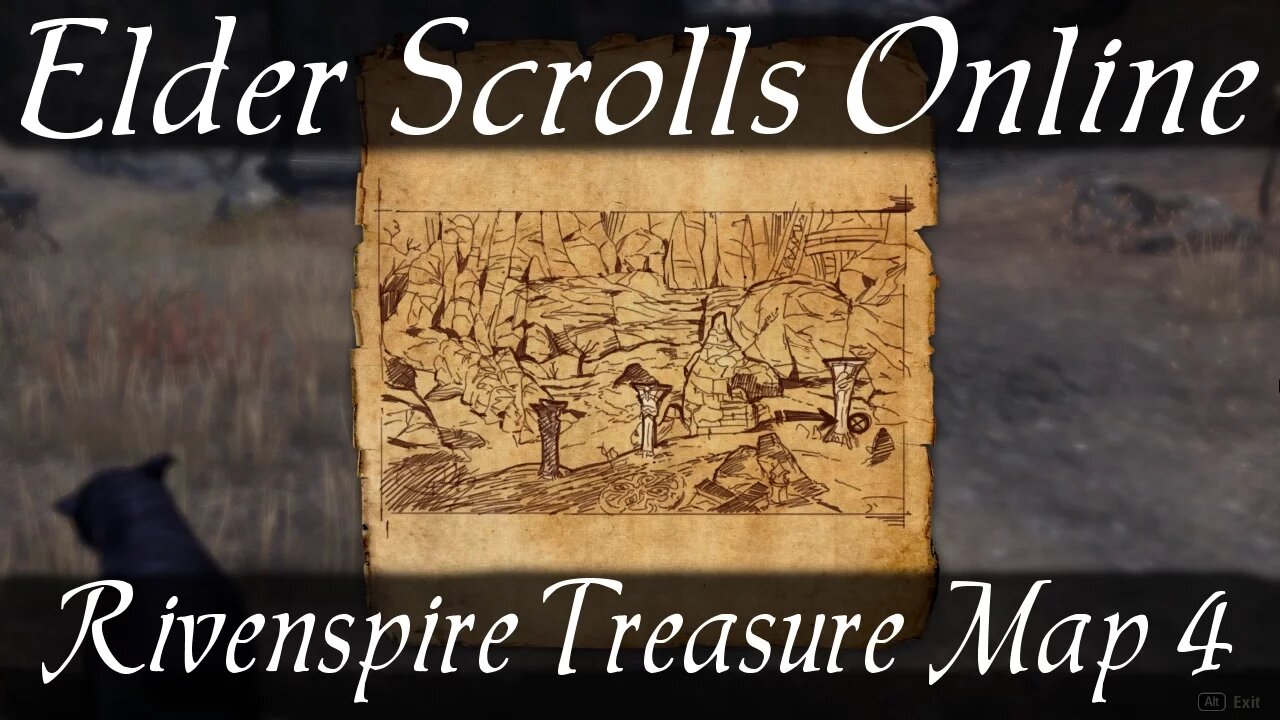 Rivenspire Treasure Map 4 [Elder Scrolls Online ESO]