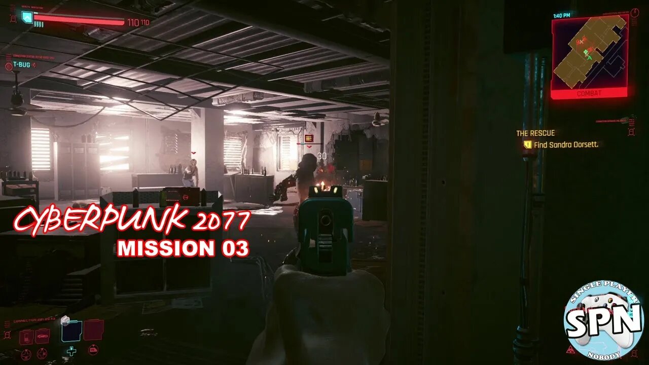 Cyberpunk 2077 | PROLOGUE 03. THE RESCUE