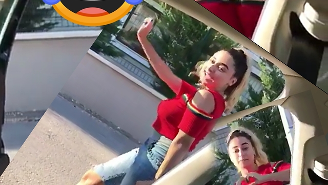 Dalia in the Challenge of Kiki Dance داليا شيح في تحدي رقصة كيكي