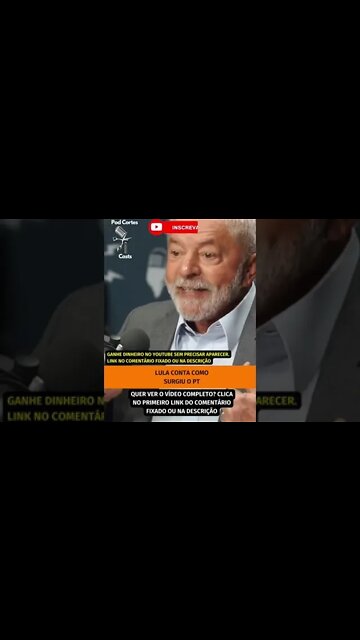 CRIAÇÃO DO PT #shorts #lula #pt #partidopolitico #partidodostrabalhadores #política