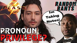 Random Rants: DOUBLE STANDARD? Twitter EXPLODES Over Ezra Miller On The Red Carpet At Flash Premiere