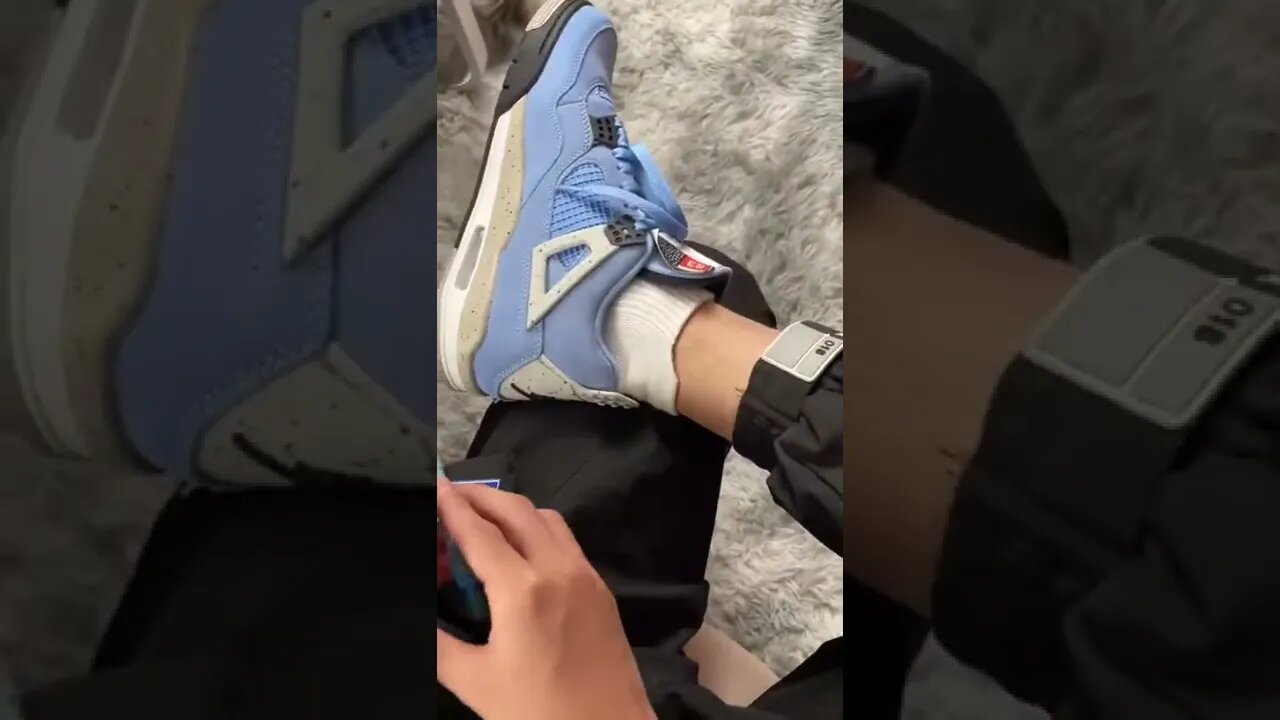 jordan 4 University Video By coco kick #Shorts