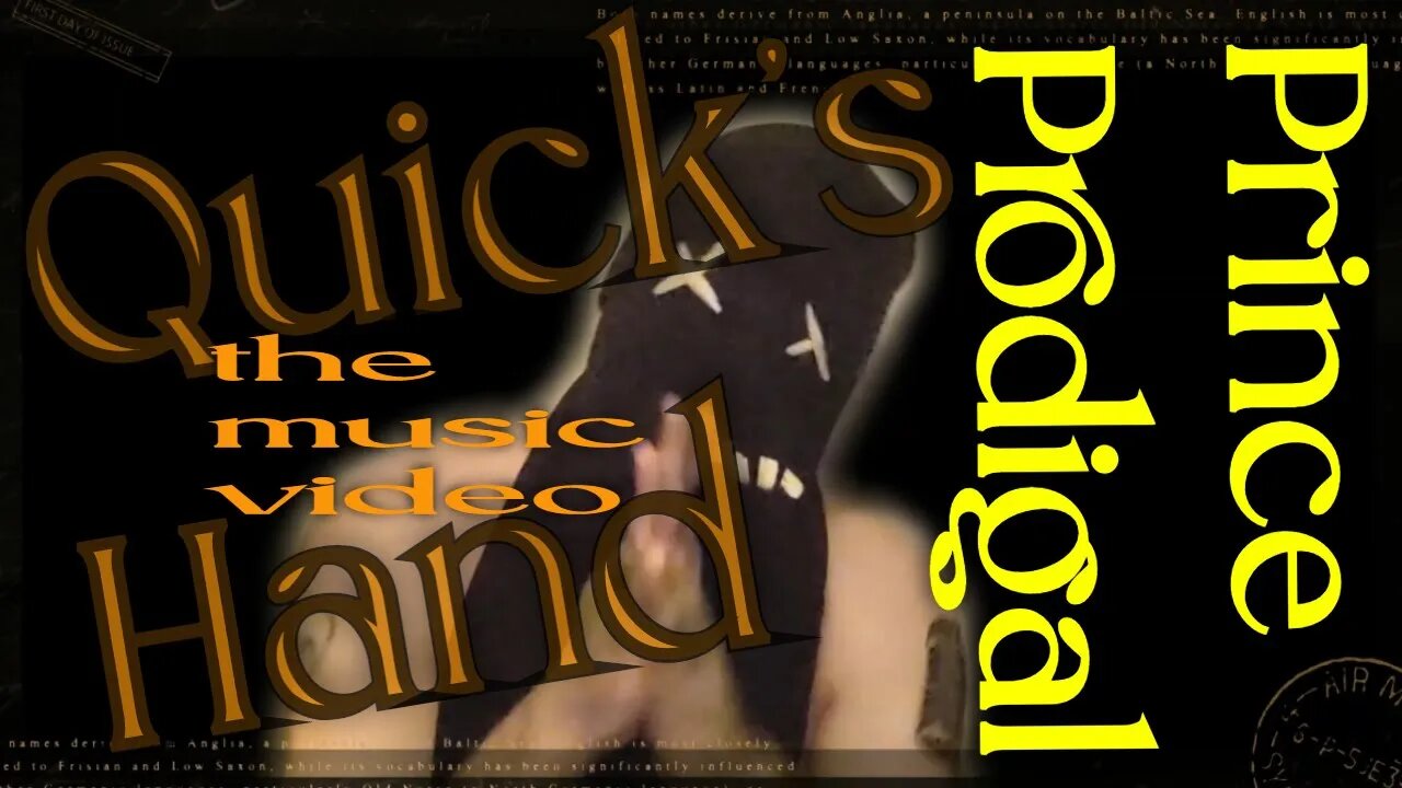 Prince Prodigal ~QUICK'S HAND the music video~ #god1st #musicvideo2023