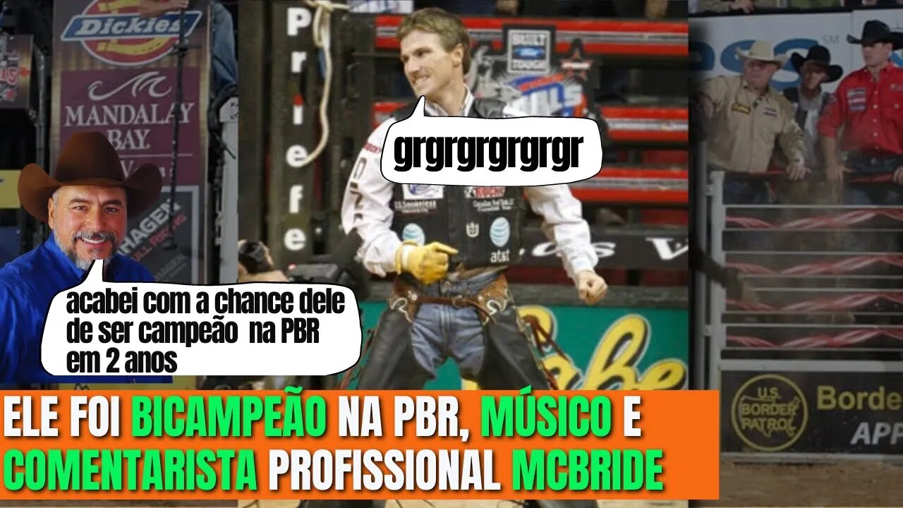 Justin Travis MCBride um dos MELHORES peões americanos que já montou na PBR