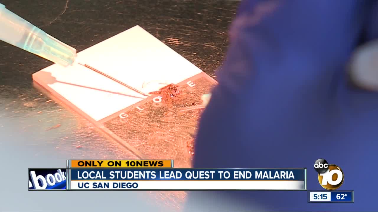 San Diego students lead quest to end malaria