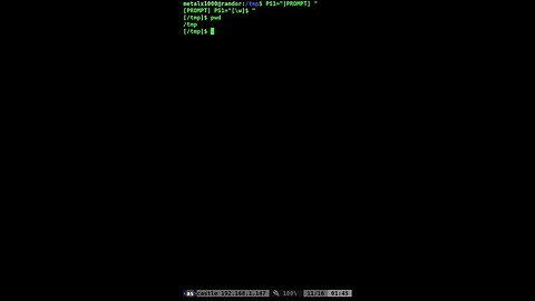 Costume #BASH Prompt #Short