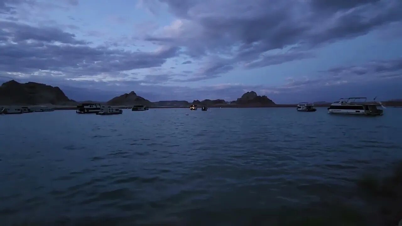 Lake Powell | Near Stateline Boat Ramp at dusk