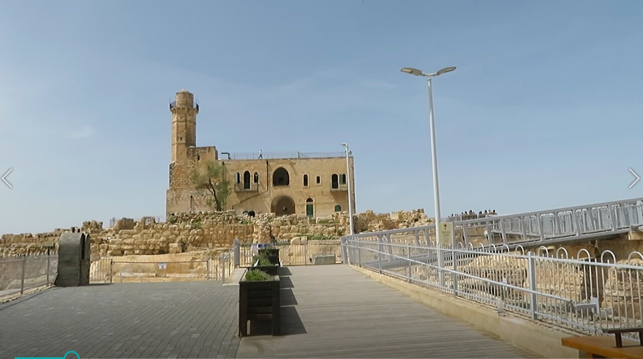 Prophet Samuel's Tomb outside of Jerusalem, Israel. Walk with me, Steve Martin