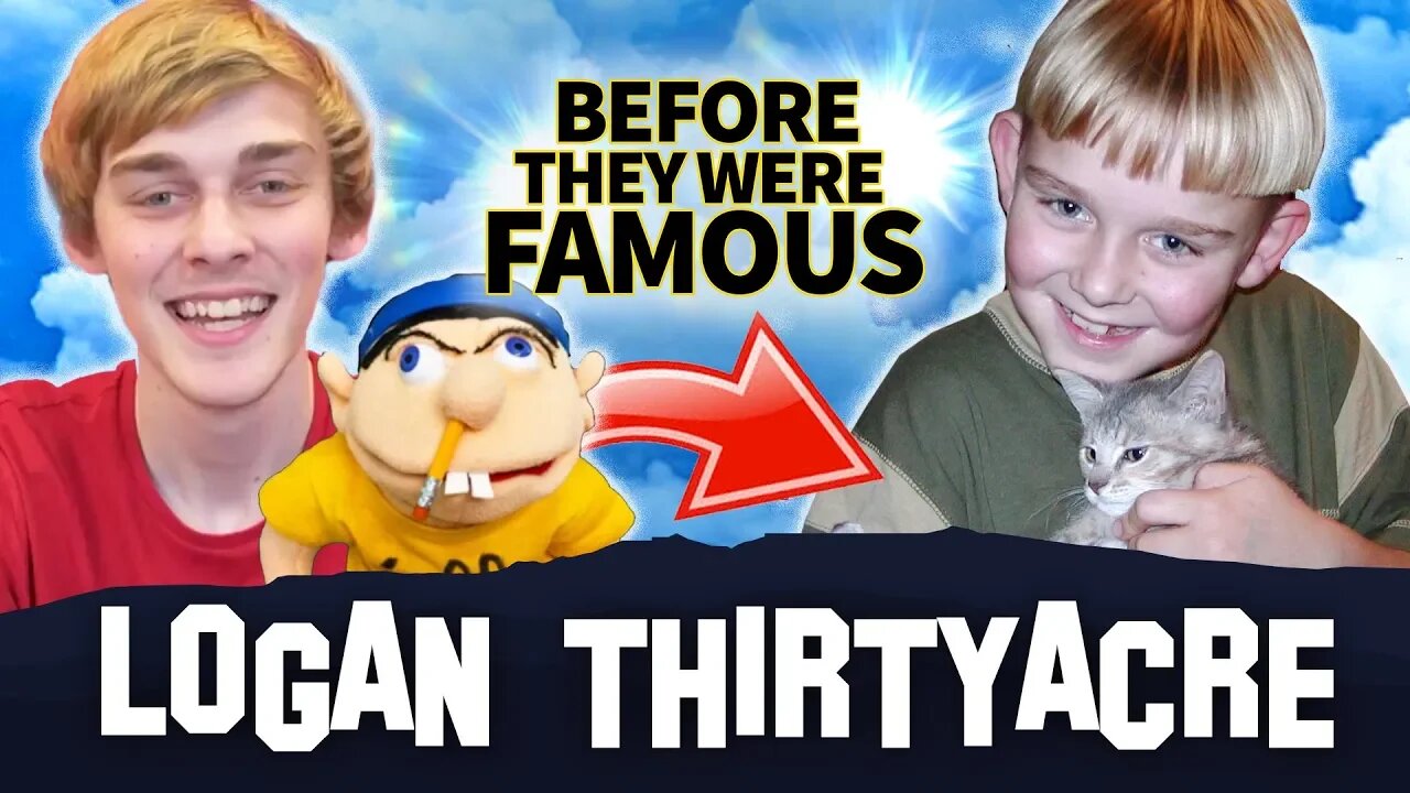 Super Mario Logan | Before They Were Famous | How Logan Thirtyacre Created Jeffy