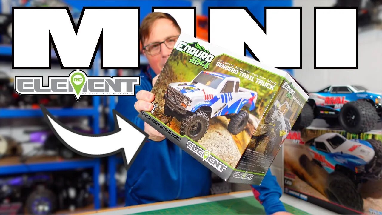 This Mini RC Crawler is Awesome!! Element Enduro24 Unboxed & Tested.