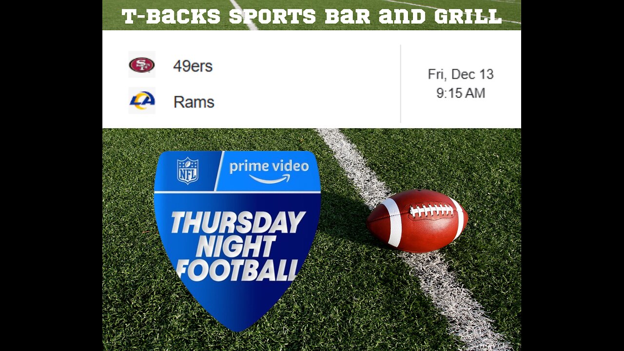 T-Backs Sports Bar and Grill Sports Schedule and Chicken Fajitas special for Friday Dec 13, 2024