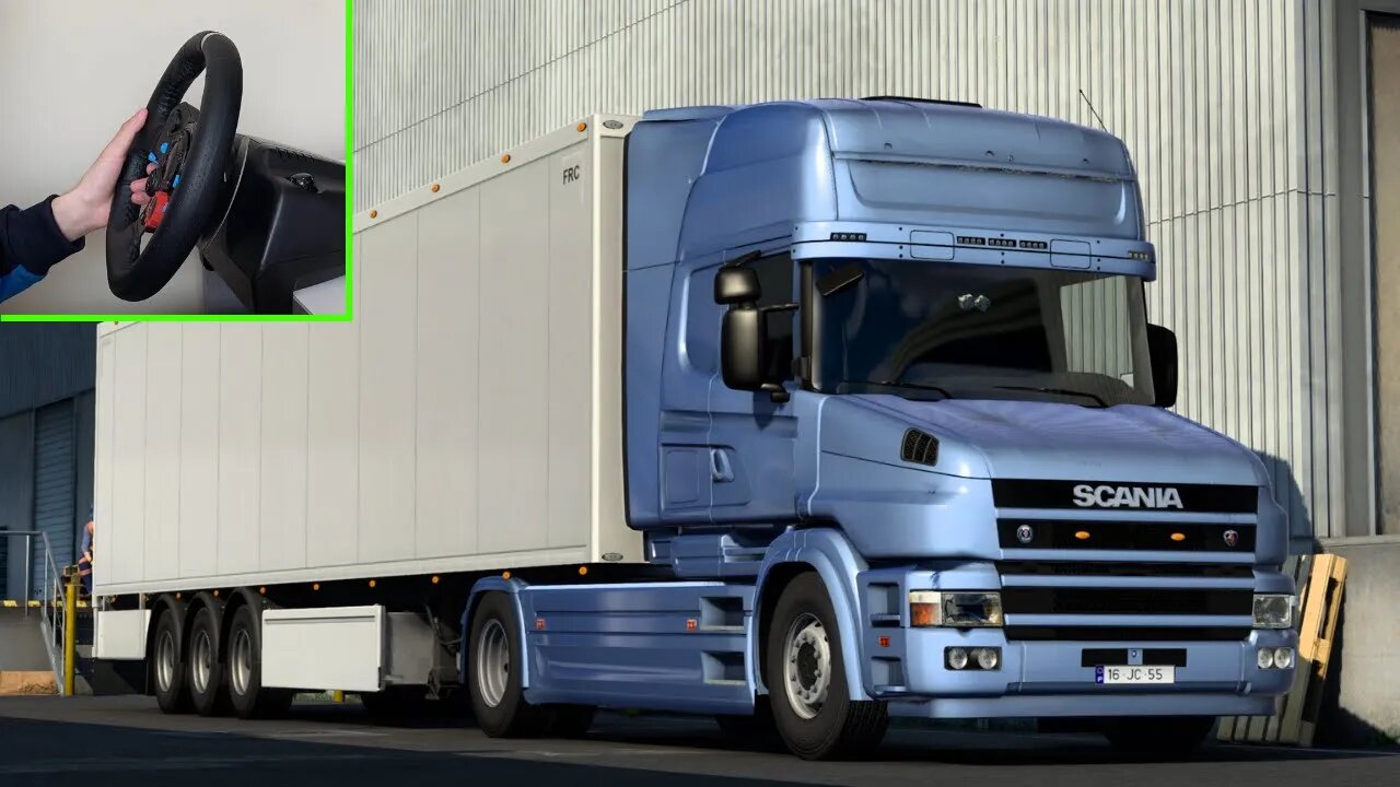 ETS2 | Scania T-Series 480 HP | Logitech G29 Gameplay