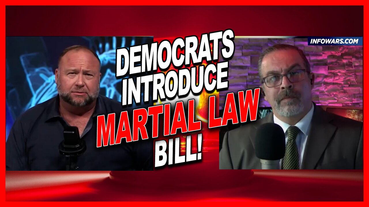 Pete Santilli Joins Alex Jones to Talk About the Proposed Bill That Enables a Pres. Dictatorship.