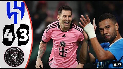 Inter Miami vs Al Hilal 3-4 Highlights & All Goal Hd - Riyadh Season Cup 2024