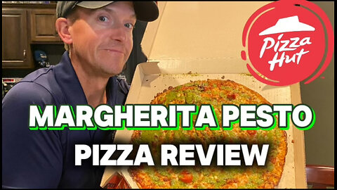 Pizza Hut Chicago Tavern Margherita Pesto Pizza
