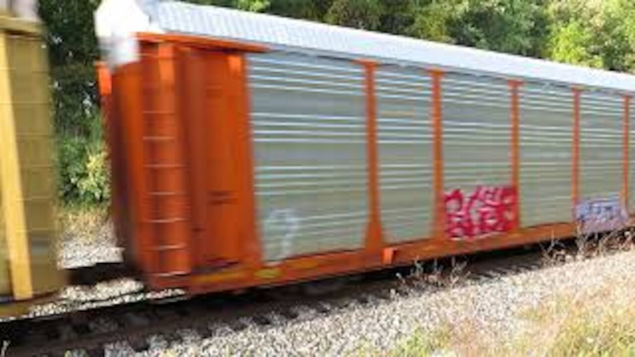 CSX Q216 Autorack Train from Sullivan, Ohio September 27, 2020