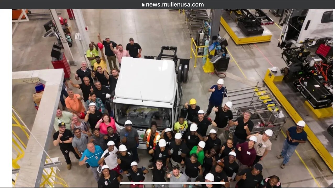 MULN rolled M3 vehicles off the production line They plan another 6000 M3s a year Major Catalyst?