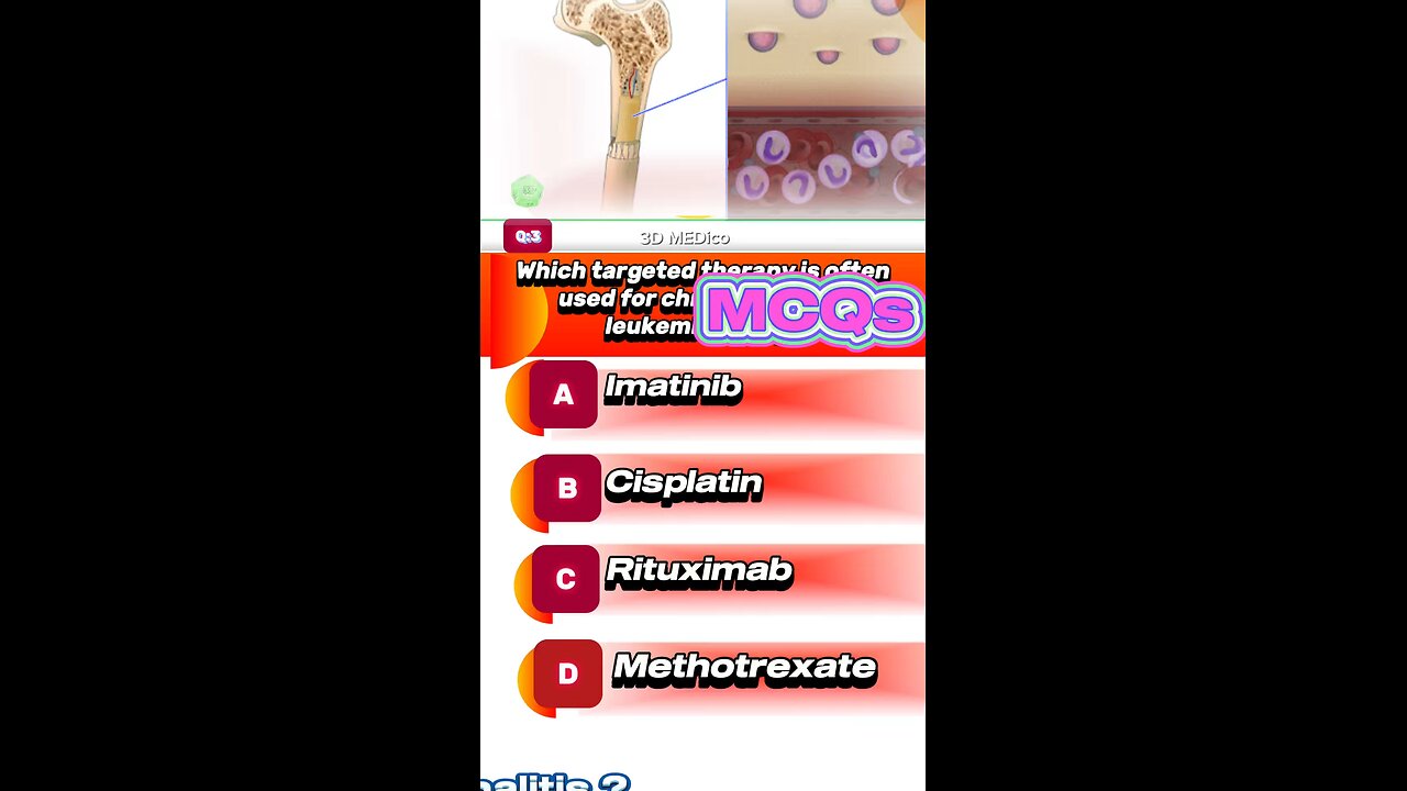 Leukemia mcqs #blood #leukemia 🩸🏥🧍🧍‍♂️