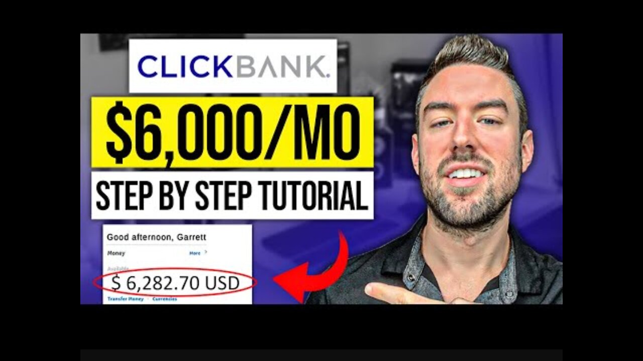 $6000 a month Clickbank for beginner 2022