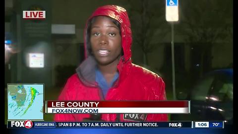 Lee County drenched with rain hours after Irma barreled through Southwest Florida