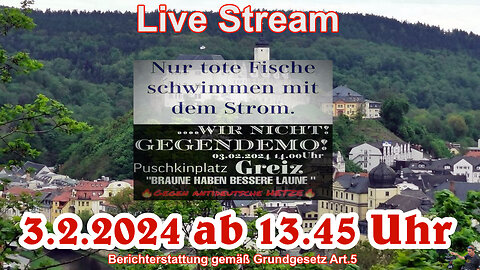 Live stream on February 3rd, 2024 GREIZ r