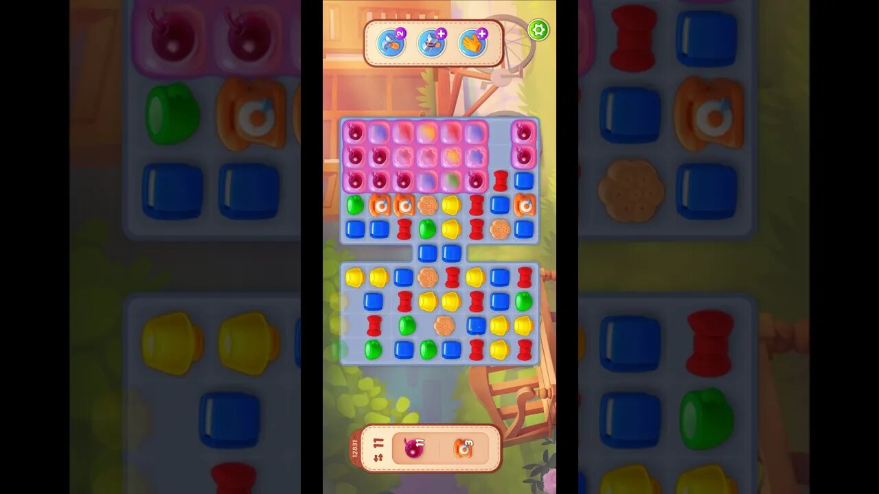 Shorts Playrix Homescapes Gameplay Walkthrough Level 12831-040