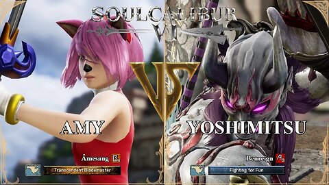 SoulCalibur VI — Amesang (Amy) VS Benreign (Yoshimitsu) | Xbox Series X Ranked