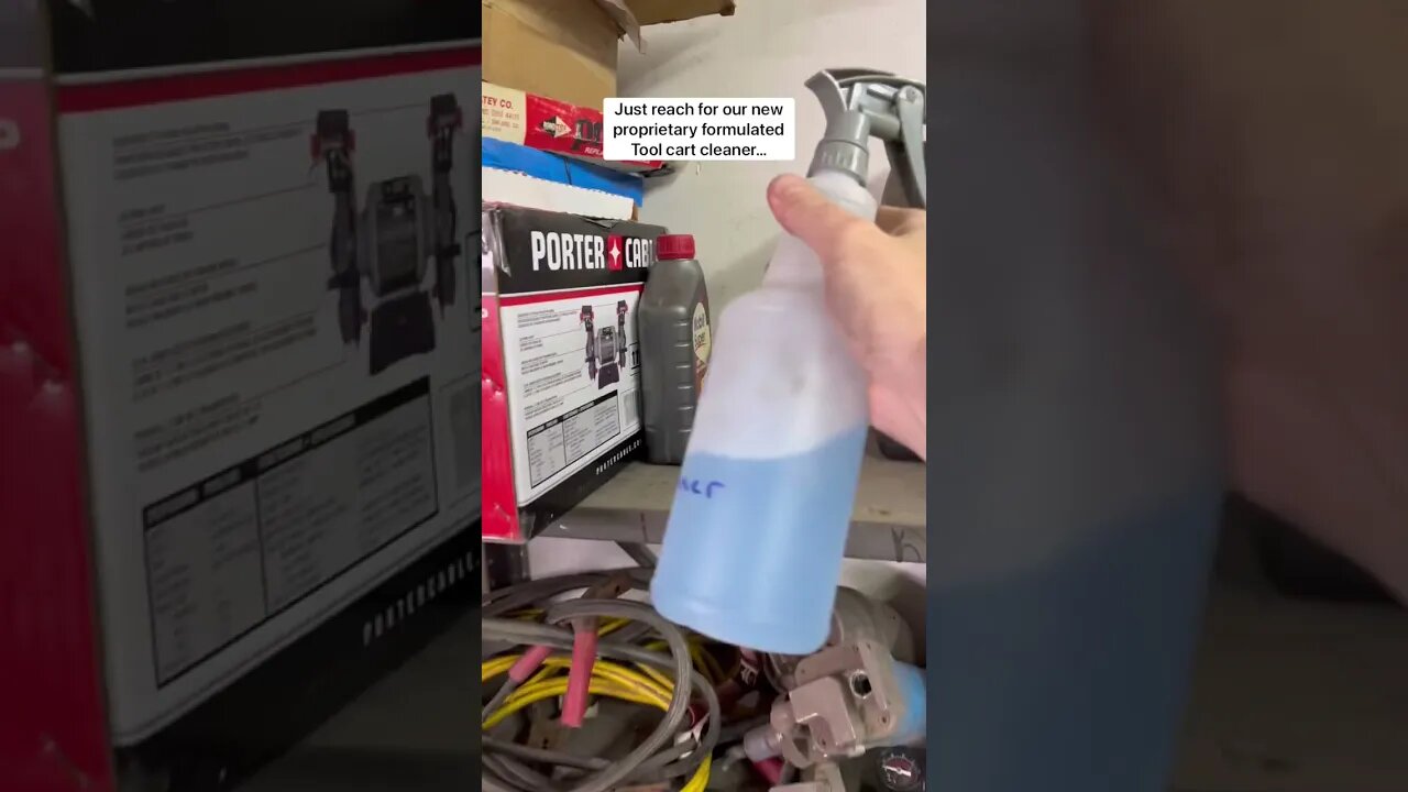 How to clean your tool cart #cars #bmw #diy #restoration #automotive #tools #cleaning #clean