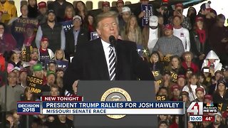 Thousands attend Trump rally in Columbia