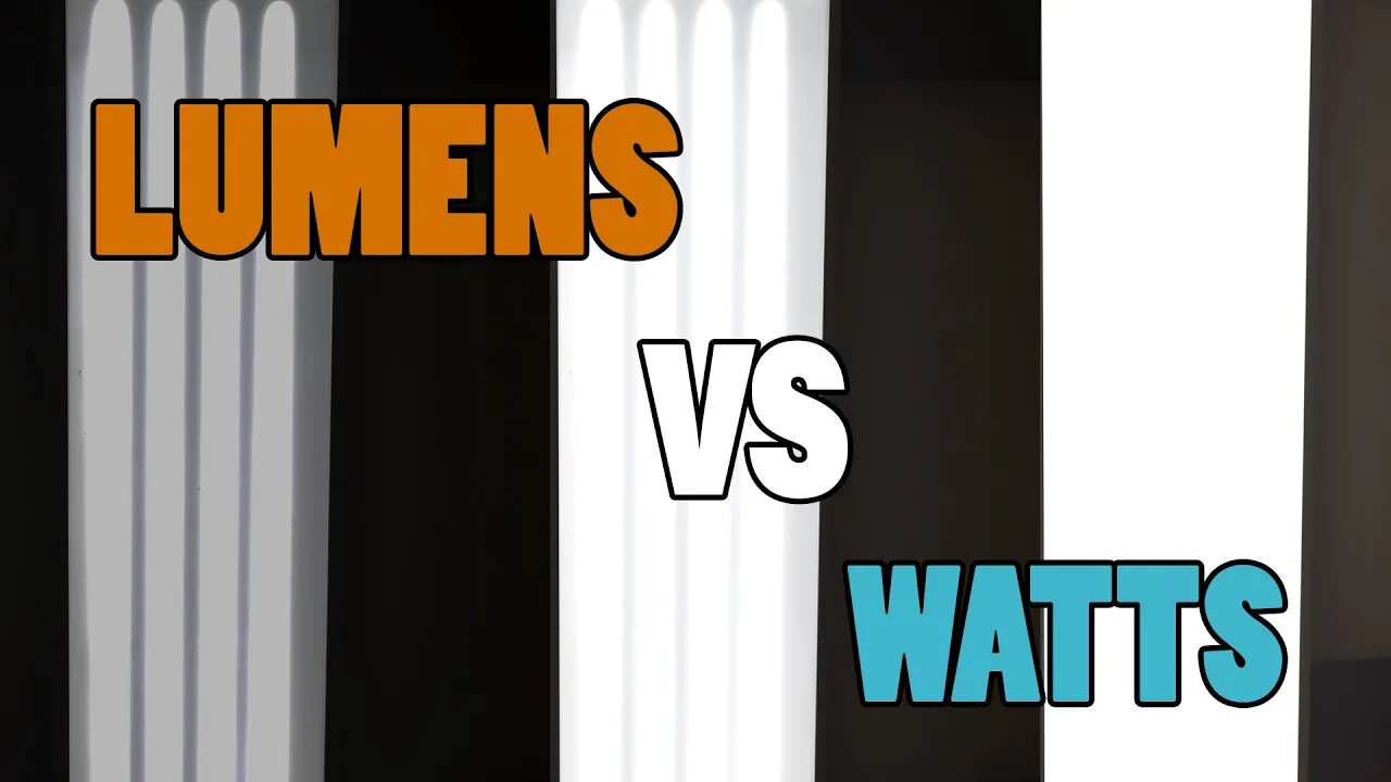 Difference Between Lumens and Watts? - THE BRIGHTNESS OF LIGHTS