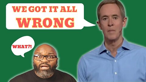 Andy Stanley admits that he's wrong, sorta!