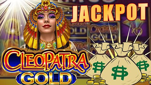 HANDPAY JACKPOT on HIGH LIMIT CLEOPATRA GOLD SLOT MACHINE!