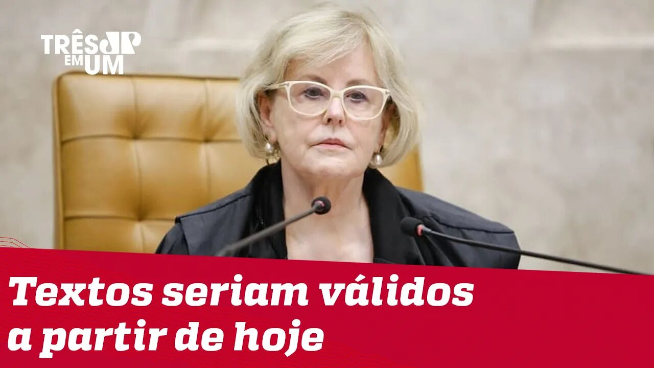 Rosa Weber veta trechos de decreto sobre armas