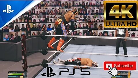 (PS5) WWE 2K22 - REY MYSTERIO VS REY MYSTERIO JR - AMAZING RAW MATCH - MUST SEE - MYway Gamerz