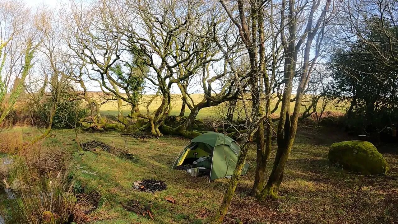 wildcamping. timelapse. Dartmoor 25th March 2023