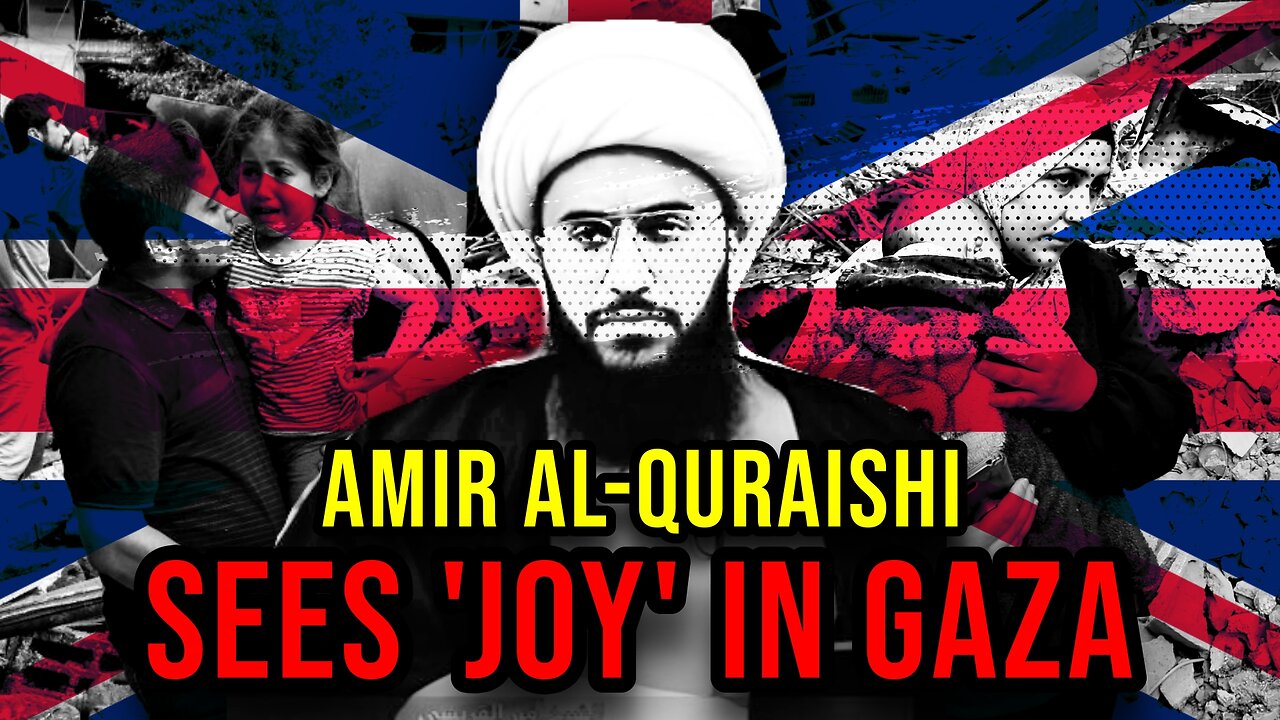 "We Live the Greatest Joy" — Amir Al-Quraishi as he Describes Gaza | British Shiaism Exposed