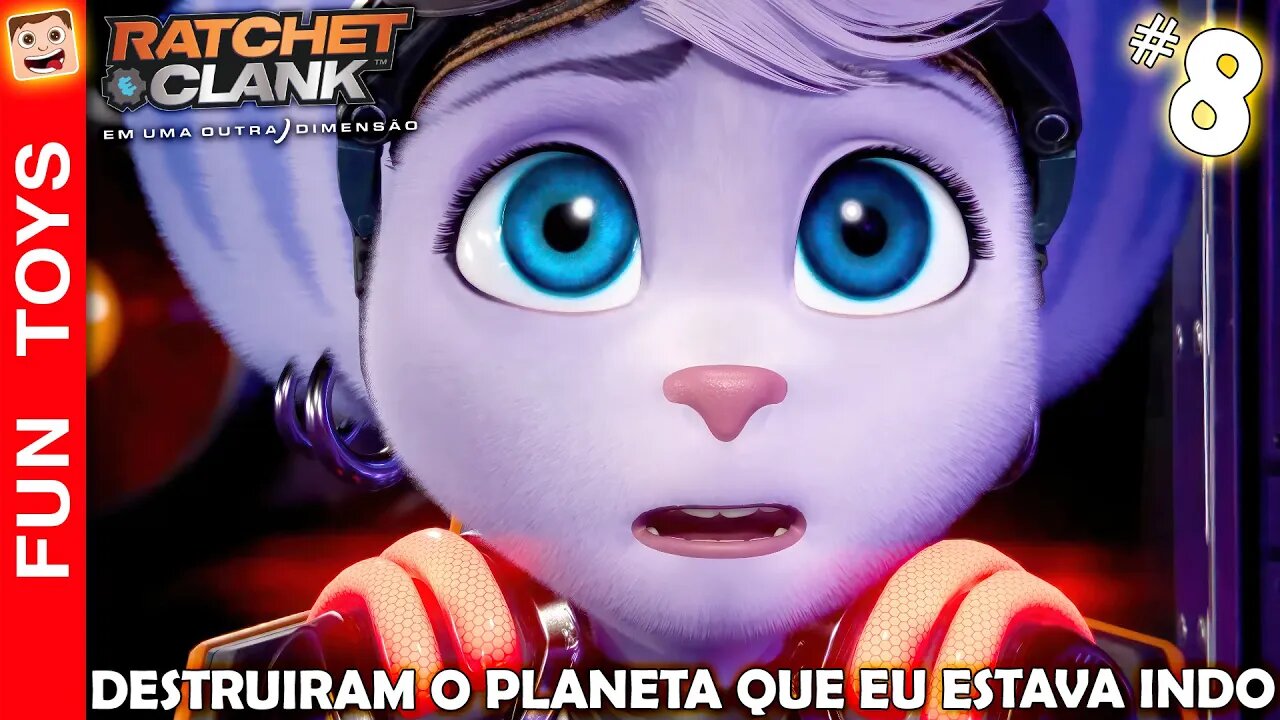 Ratchet & Clank #8 | DESTRUIRAM o PLANETA que eu estava indo!