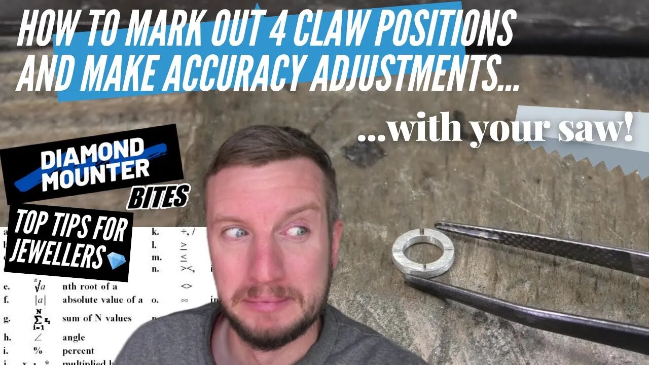 How to Mark 4 Claw Positions Accurately Using Your Saw Frame!