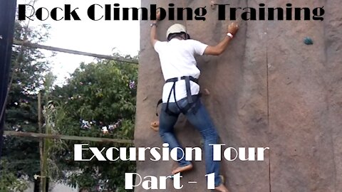 Rock Climbing Training in Excursion Tour Fun - Part 1