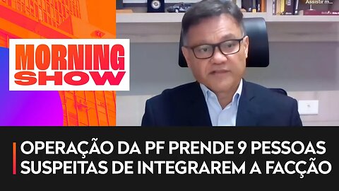 Lincoln Gakiya, promotor de SP e um dos alvos do PCC, fala ao Morning Show