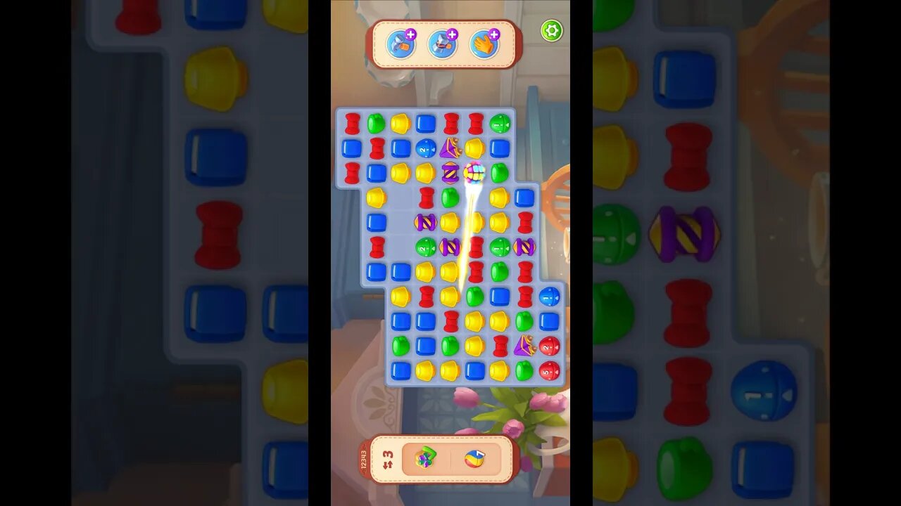 Shorts Playrix Homescapes Gameplay Walkthrough Level 12343-040