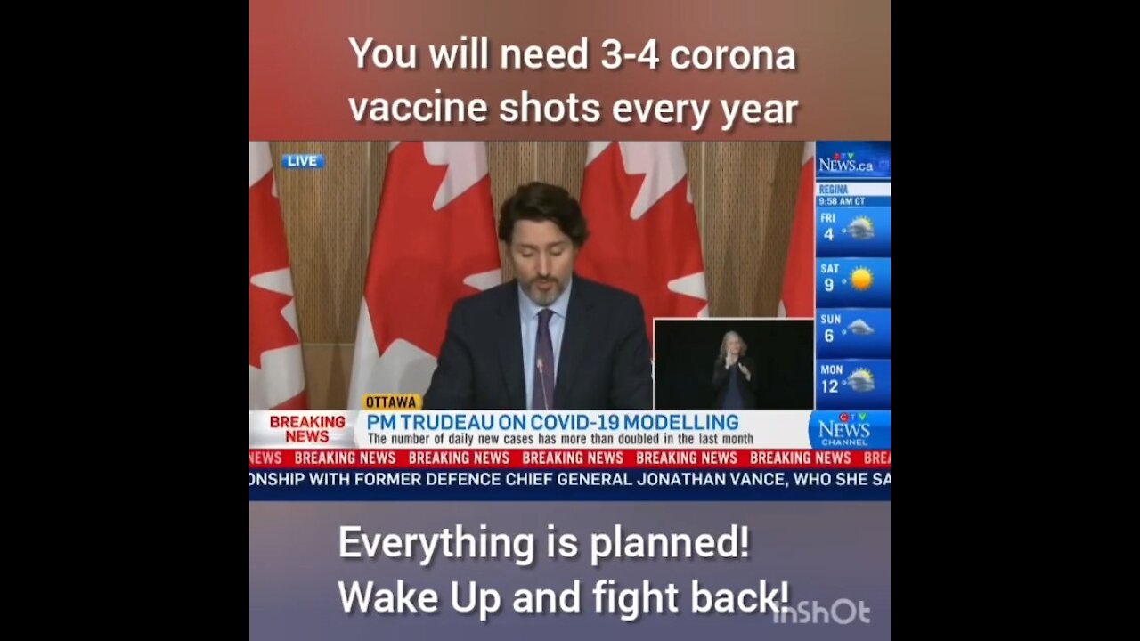 "You will need 3-4 shoots of Corona Vaccines every year"...for now...