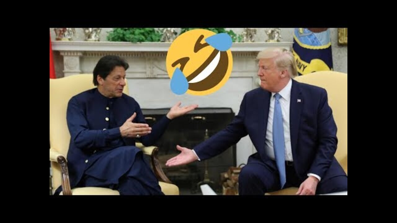 DONALD TRUMP IMRAN KHAN MEETS (FUNNY)