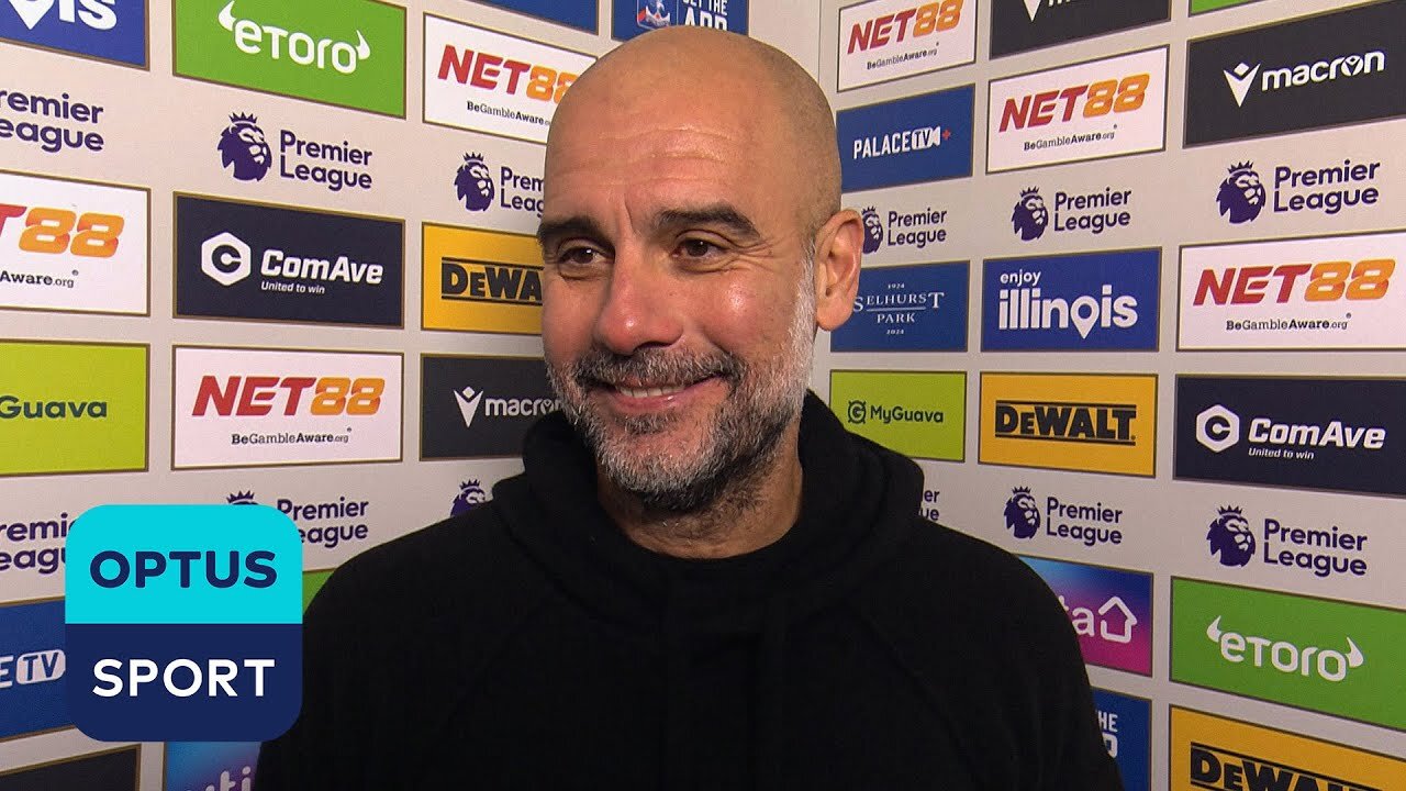 'I like EVERYTHING from my team. The way we FOUGHT' 😤 Pep Guardiola after City draw at Palace