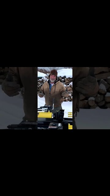 Champion Log Splitter #shorts