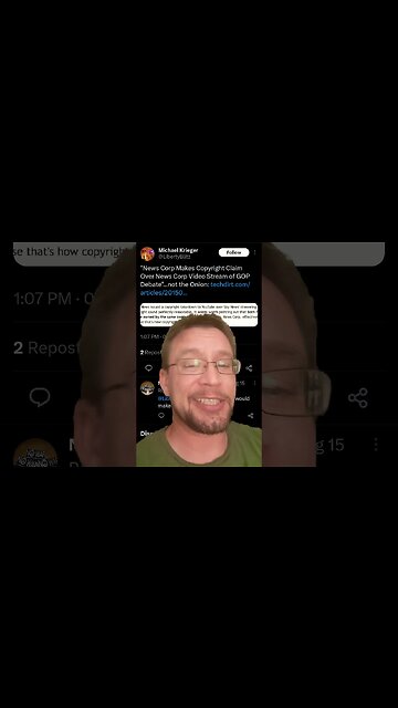 I Dont Care About DMCA Claims. I'm Streaming The Debates. We Need To Hear Them. #shorts