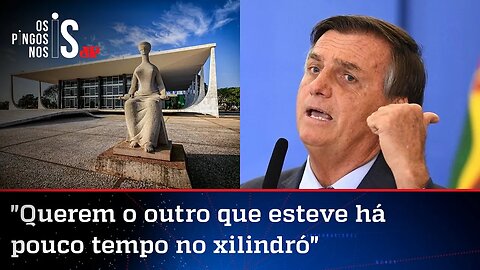 Bolsonaro: Parece que alguns no STF têm um partido político